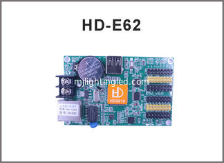 China HD-E62(replace old version HD-E40) Ethernet and USB port LED sign controller for display screen moving sign supplier