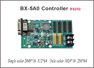 China Asynchronous BX-5A0 serial led sign controller single color/dual color led display screen control system supplier