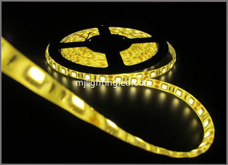 China 5050SMD LED String Light 12V LED Light 60led/Meters Yellow Led Tape Decorative Light supplier