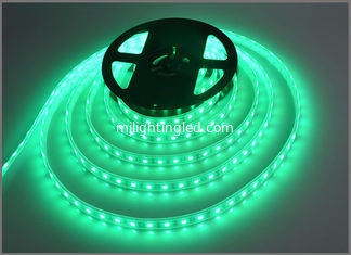 China 5050 led strip channel 60led/m 300led/roll 12V lamp for Christmas lights green color supplier