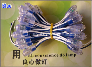 China 9mm customized led point string light 5V/12V Blue LED light for waterproof LED channel backlight supplier