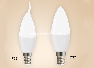 China E14 E27 Candle Bulb 5W 7W Light AC200-260V C37 F37 Led Bulb For Home indoor lighting supplier