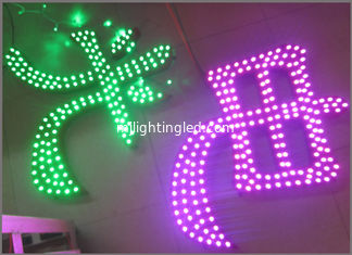 China 9mm Pixel Lighting Letters 5V/12V Led Llexible String Light For Advertisement Channel Letters supplier