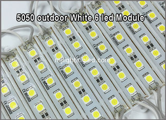China Super Bright 5050 LED Module SMD 6LEDS Light Waterproof 12V DC Store Club Bar front window sign decor -White supplier