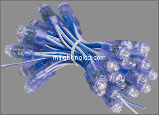 China 50pcs/Lot 9mm LED Pixel Module string Light DC5V Blue Pixel Module IP65 Waterproof Point Lights For Advertisement supplier