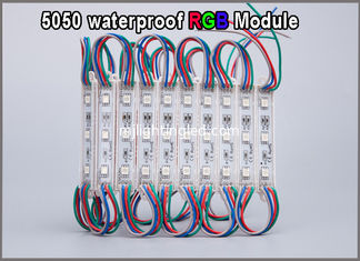 China 12V RGB Modules 5050 LED Lamp For Advertisment Signage Backlight supplier