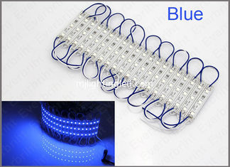 China 12V blue led light SMD 5050 3LED Modules WaterproofLED Module for Signage Advertising supplier