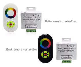 China RF RGB LED Controller Remote Touch RGB Contoller 12VDC/24VDC supplier