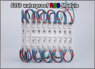 China RGB LED light waterproof  Modules lamp 5050 led for color changing lighting letters supplier