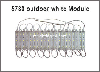 China Outdoor pixel module signage light 5730 led 3 modules 12V 0.8W white color supplier