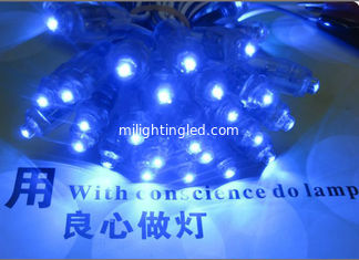 China 9mm Lamparas Led 5V Blue LED Light 50pcs/String For Shop Billboard Decoration supplier