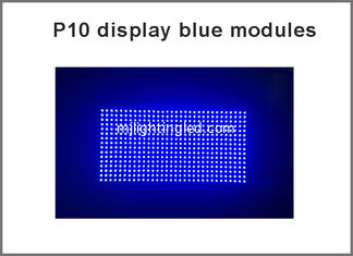 China P10 Led Display Board Semi-Outdoor Single $ Single P10 Blue Plate Light supplier
