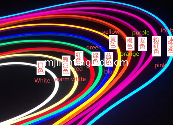 China Split Type LED Neon Strip Light 6mm & 8mm  strip and silicone tube for decoration supplier