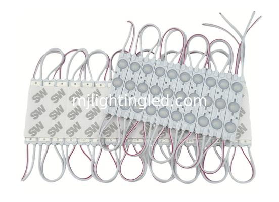 China 3 LEDs 2835 LED Injection Module 12V for Advertising Letter Sign supplier