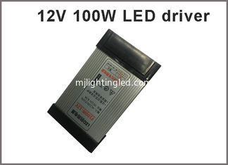 China Switching Led Power Supply 12V 100W Rainproof Drivers For Outdoor Led Signboard supplier