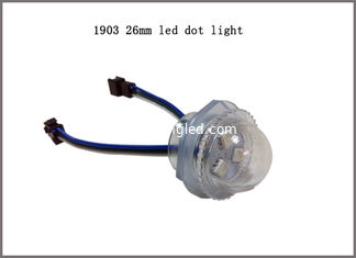 China 26mm Led dot Light 1903IC WS2811 programmable rgb LED pixel light for lighting letters supplier