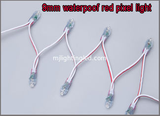 China 9mm 5V  LED Pixel string light red modules IP68 waterproof string for Marquee letters supplier