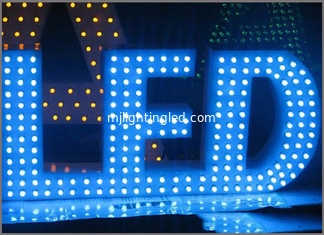 China 5V 12V LED Exposed Light 9mm Pixel Module Channel Letter Lightings For Sign 0.1W/PCS 50pcs/Lot supplier