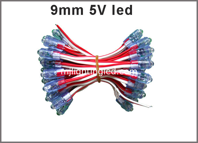 Red LED Pixel Christmas Lighting 9mm Led Point Signage Led Channel ...