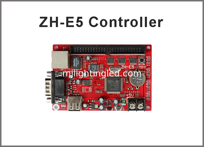 zhonghang led controller card ZHE5 256*640 pixel port p10 led sign led