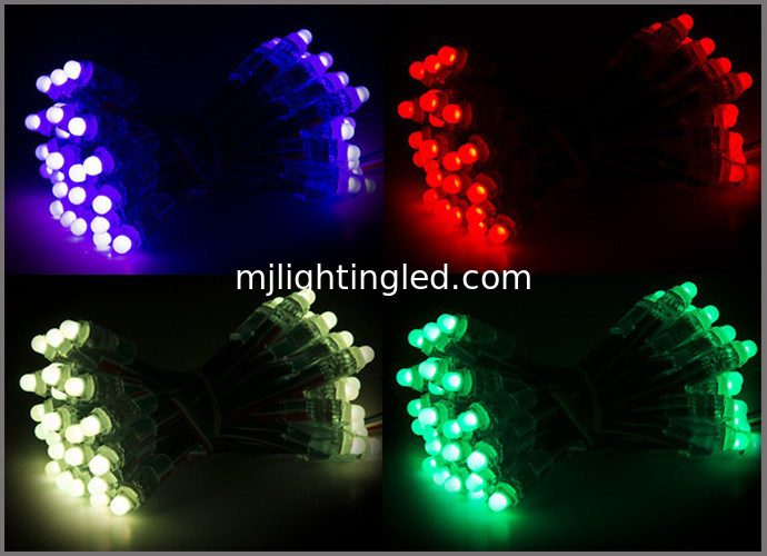 12MM 5V Digital RGB LED Pixel String Light 12mm Individually ...