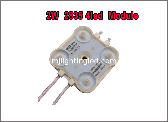 2w 2835 4led module light samsung chip