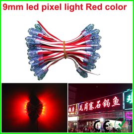 Red LED Pixel Christmas Lighting 9mm Led Point Signage Led Channel Signage Letters Nameboard Led Backlight supplier