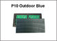 5V P10 display screen 320*160  32*16pixels for advertising signage led creen outdoor P10 LED module Blue supplier
