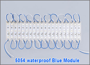 20 pcs/Lot 5054 Blue LED Modules IP68 lighting modoles DC 12V SMD 3 Leds Sign Led Backlights For Channel Letters supplier