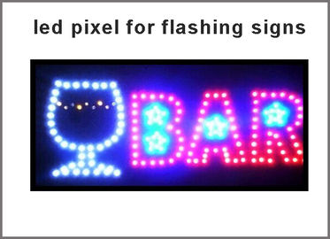 9mm 12mm 5VDC led pixel light used for LED flashing sign ultra Bright flashing bar led sign supplier