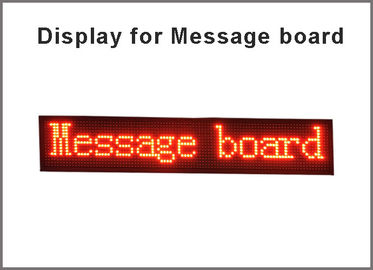 P10 running Message board LED display panel red Semi outdoor 32*16pixels Advertising media billboard screen digital sign supplier