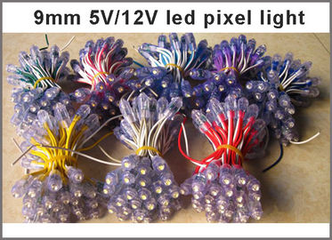 5V 12V 9mm led pixel light dot matrix for outdoor sign light supplier