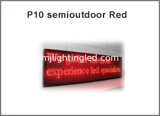 P10 32*16 Dots Outdoor Displays Module 320*160mm P10 LED Display Panel Light Text Running Message Advertising Board supplier