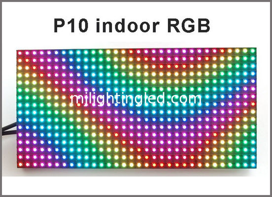 Indoor P10 SMD Fullcolor Display Module Light Interior Wall Large LED Display Screen supplier