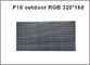 P8 Outdoor RGB Full Color LED Display Module 3in1 256*128mm 32*16 pixels for High Clear Big Screen supplier