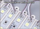 DC12V 3 leds 5054 white SMD LED Module Light Super Bright Waterproof IP68 led pixel strings by DHL Fedex Express supplier