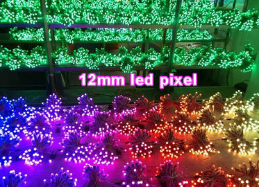 PIXEL LED 12mm 5V Fullcolor point dot light 1903IC used for Decorative lights letter signage wall display board supplier