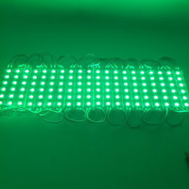 20PCS 5050 SMD 5LEDs LED Module Green Waterproof Light Advertising lamp DC 12V Wholesale supplier