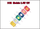 2.4w 5016 COB led 12V modules Red/Green/Blue/Yellow/White/pink modules for led backlight supplier