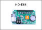 Huidu HD-E64 control system HD-E42 LAN display control card single color &amp; dual color display screen controller supplier