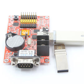 HD-S61 display control card HD-A41 P10 display program system RS232 + USB 1*HUB08 2*HUB12 supplier