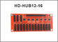 Huidu 16*hub12 Transfer Board Plate for Single/dual color Control card for display modules supplier