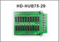 20*HUB75 Conversion Card Fullcolor Led Screen Display Module Adapter Port Included For HD control card supplier