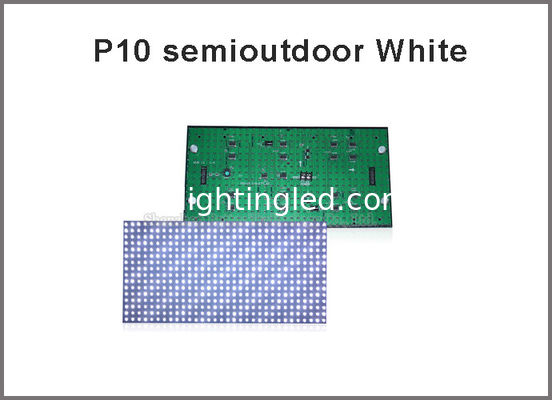 Semi-Outdoor White display module P10 Digital Moving Sign Billboard supplier