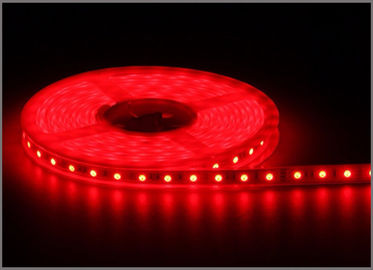 3528 Led Strip Light Glue Waterproof Red IP65 60led/Meters 300led 5m/Roll DC12V Flexible Strips For Outdoor Decoration supplier