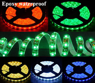 60led Strip Light 3528 Glue Waterproof IP65 Green 60led/Meters 300led 5m/Roll DC12V Led Flexible Strips  Decoration supplier