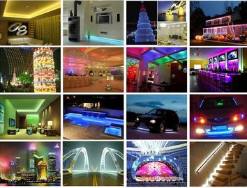 60led Strip Light 3528 Glue Waterproof IP65 Green 60led/Meters 300led 5m/Roll DC12V Led Flexible Strips  Decoration supplier