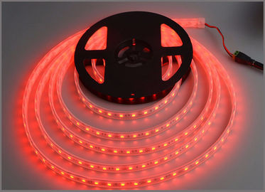 3528 Led Strips Tube Waterproof IP65 60led/M 12VDC RED String Lamp Tape Square Park Decoration supplier