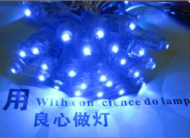 9mm Led Exposed Light String 5V Blue LED Light 50pcs/String For Shop Billboard Decoration supplier