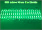 20pcs DC12V 5050 LED Module  6 LEDs Waterproof Outdoor light Backlight for billboard Green color supplier